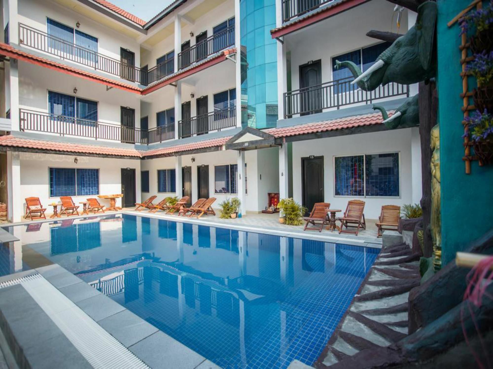 Angkor Bosky Hotel Siem Reap Exteriör bild